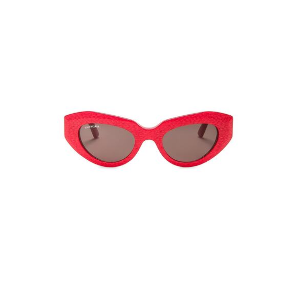 Balenciaga Cat Eye Red Sunglasses Size OS - Picture 1 of 4